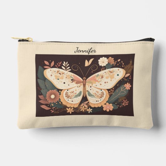 Butterfly Cosmetic Bag Etui (Voorkant)