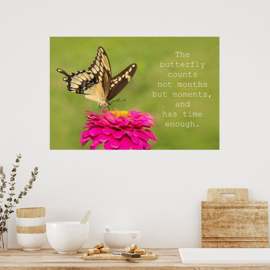 Butterfly Counts Poster (Keuken)