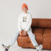 Butterfly Cream Pattern Kinder Shirts