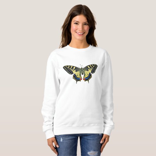 Butterfly Crewneck Sweatshirt (Voorkant volledig)