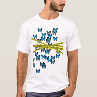 Butterfly Crimescene T-shirt