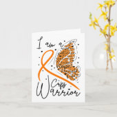 Butterfly Crops Warrior Kaart (Gele Bloem)