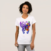 Butterfly...CRPS, bipolair, Fibro, OA...Becky T-shirt (Voorkant volledig)