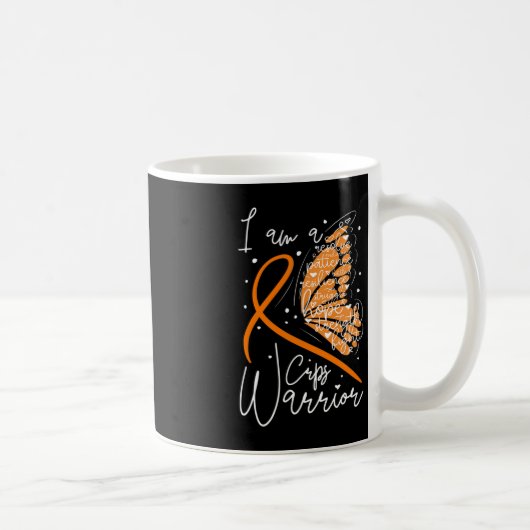 Butterfly CRPS Warrior CRPS Awareness Koffiemok (Rechts)