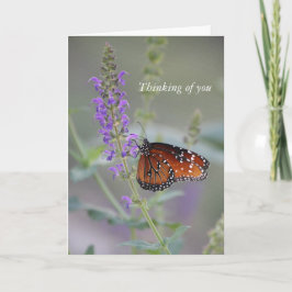 Butterfly Custom Wenskaart Kaart