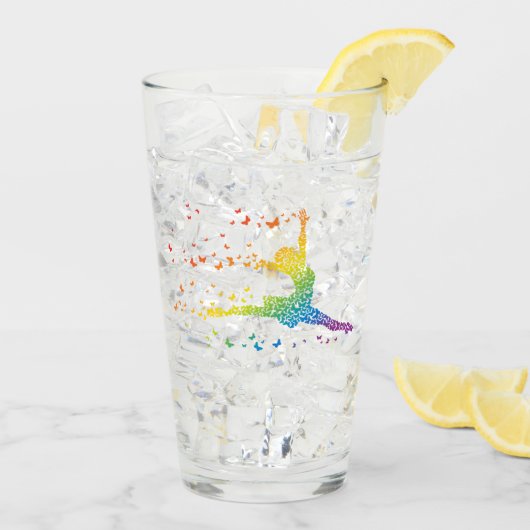 Butterfly Dancer Glas (Achterkant ijs)