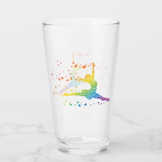 Butterfly Dancer Glas (Voorkant)