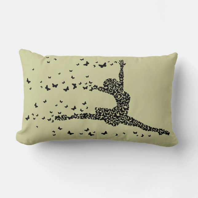 Butterfly Dancer Kussen (Voorkant)