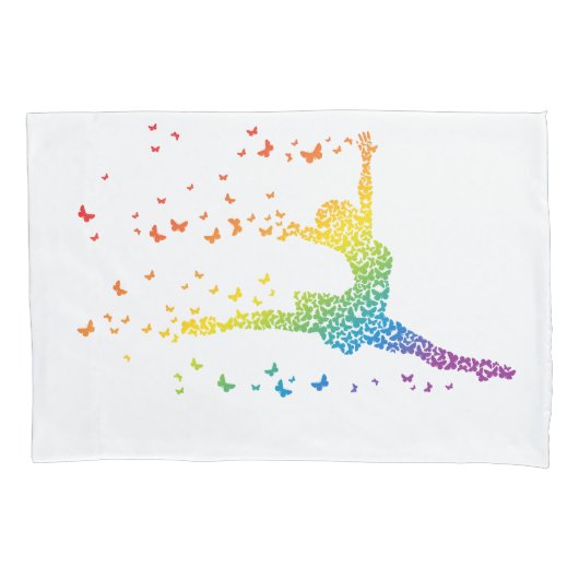 Butterfly Dancer Kussensloop (Voorkant)