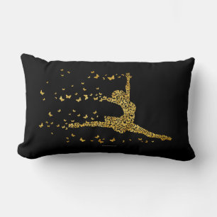 Butterfly Dancer Lumbar Pillow Kussen