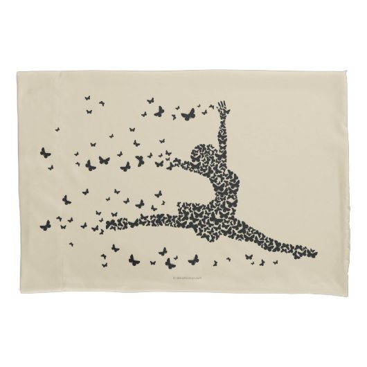 Butterfly Dancer Pillowcase Kussensloop (Voorkant)
