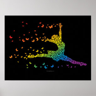 Butterfly Dancer Poster