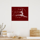 Butterfly Dancer Poster (Keuken)