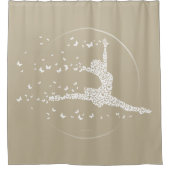 Butterfly Dancer Shower Curtain Douchegordijn (Voorkant)