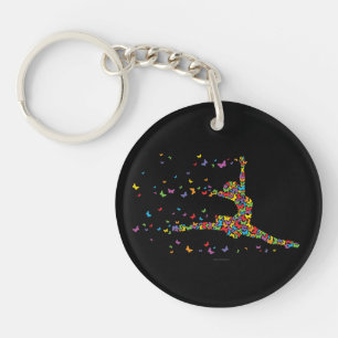 Butterfly Dancer Sleutelhanger