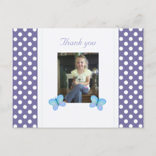 Butterfly: Dank u Briefkaart