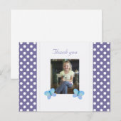 Butterfly: Dank u Briefkaart (Voorkant / Achterkant)