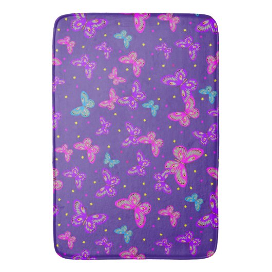 Butterfly dans badmat (Voorkant Verticaal)