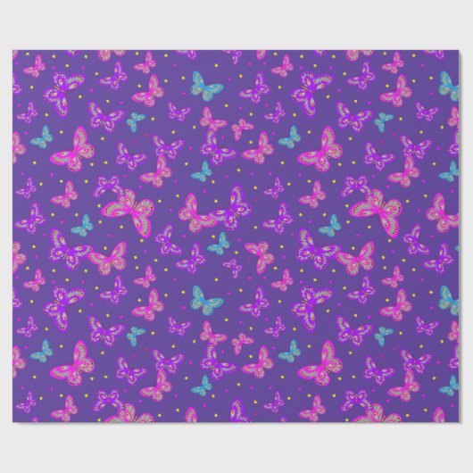 Butterfly dans cadeaupapier (Vlak)