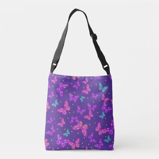 Butterfly dans crossbody tas (Achterkant)