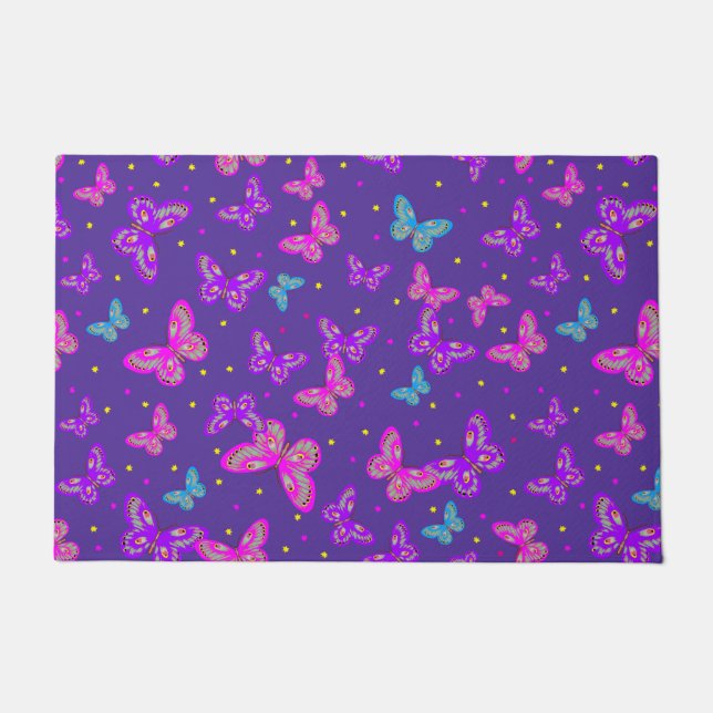 Butterfly dans deurmat (Voorkant)