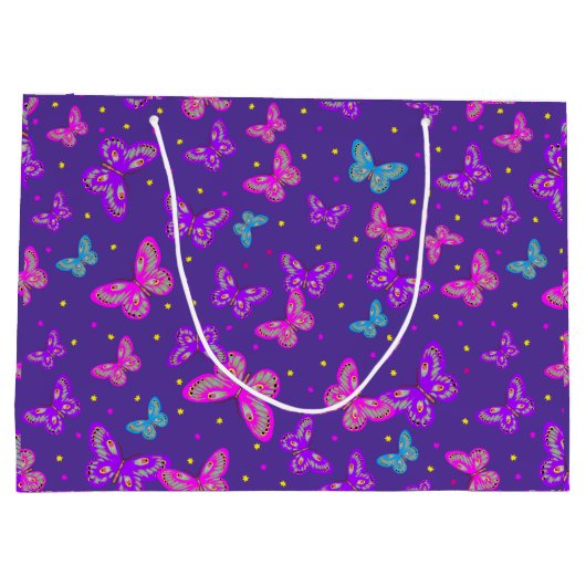 Butterfly dans groot cadeauzakje (Achterkant)