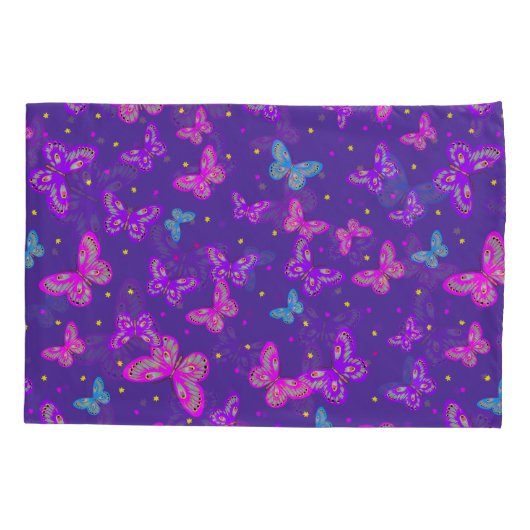 Butterfly dans kussensloop (Achterkant-Links)