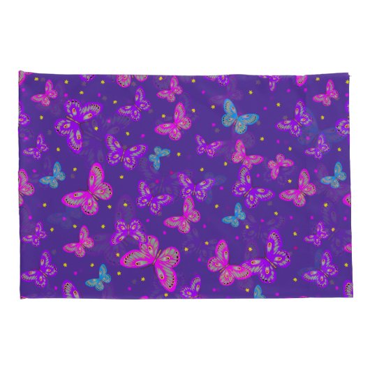 Butterfly dans kussensloop (Achterkant-Rechts)