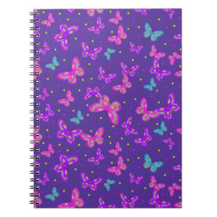 Butterfly dans notitieboek