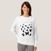 Butterfly dans t-shirt (Voorkant volledig)