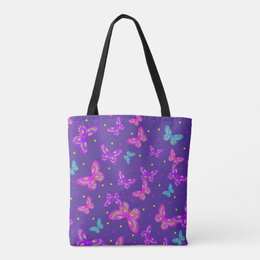 Butterfly dans tote bag (Achterkant)