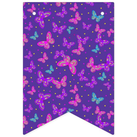 Butterfly dans vlaggetjes (Tweede vlag)