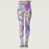 Butterfly Daydream Art Print Leggings (Voorkant)