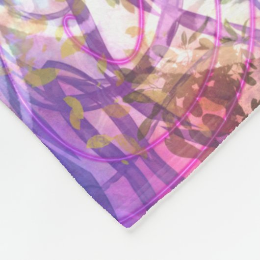 Butterfly Daydroms Art Print Fleece Deken (Hoek)