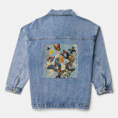 Butterfly Denim Jacket (Achterkant)