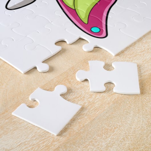 Butterfly Dentist Teeth Legpuzzel (Zijkant)