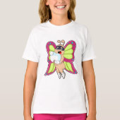 Butterfly Dentist Teeth T-shirt (Voorkant)