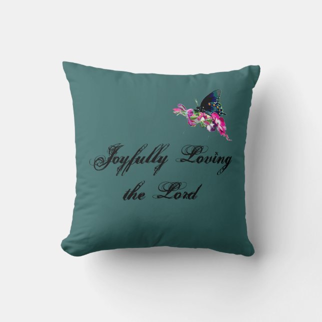 Butterfly Design 3 - Southern Living - Joyful Kussen (Voorkant)