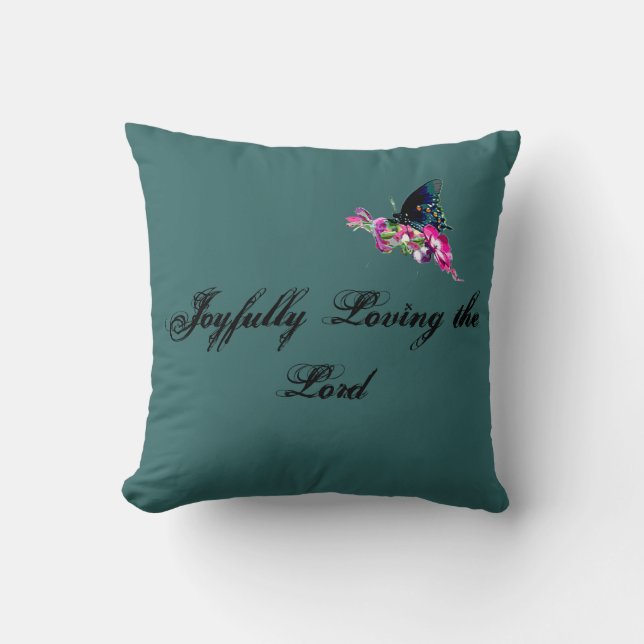 Butterfly Design 3 - Southern Living - Joyful Kussen (Voorkant)