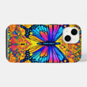 Butterfly Design iPhone 14 Hoesjes iPhone Hoesje (Achterkant horizontaal)
