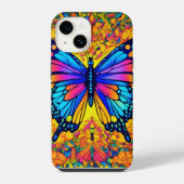 Butterfly Design iPhone 14 Hoesjes iPhone Hoesje (Achterkant)