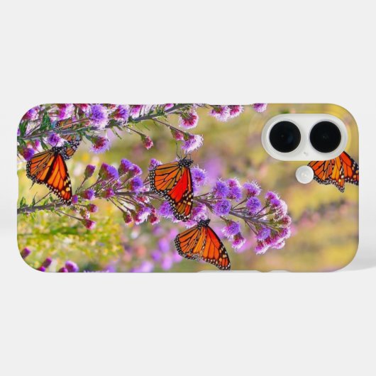 Butterfly Design iPhone hoesje (Achterkant (horizontaal))