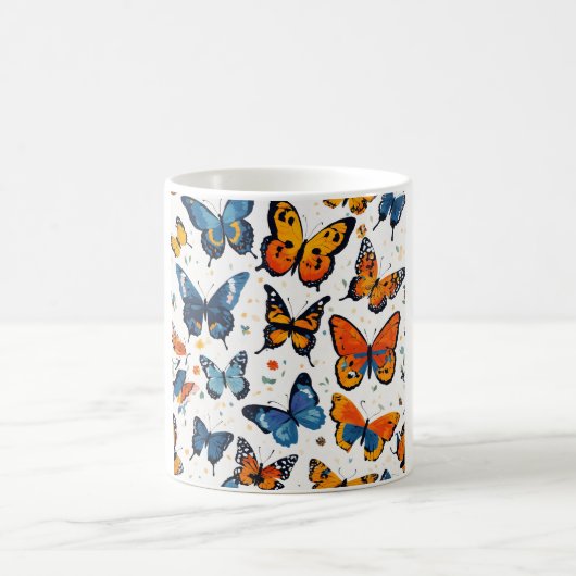 Butterfly Design Mok (Center)