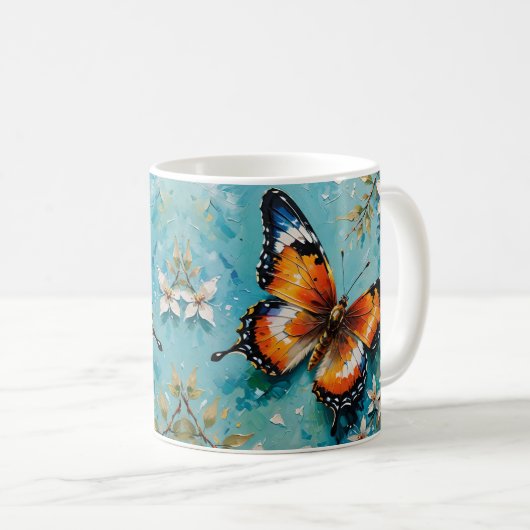 Butterfly Design Mok (Voorkant rechts)