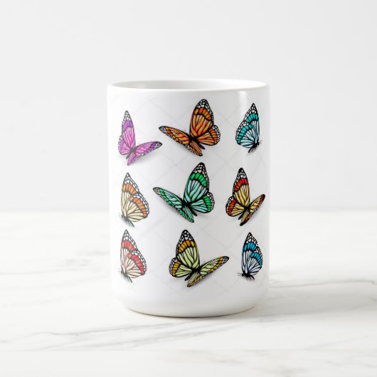 Butterfly Design Mokken en kopjes (Midden)