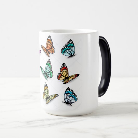 Butterfly Design Mokken en kopjes (Voorkant rechts)