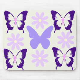 Butterfly Design Mousepad Muismat