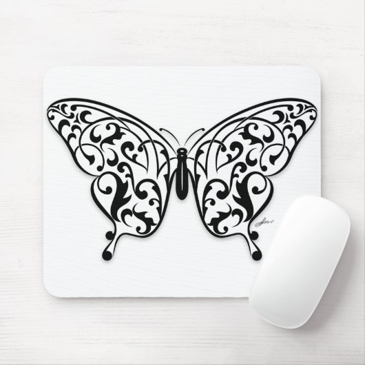 Butterfly_Design Muismat (Met muis)