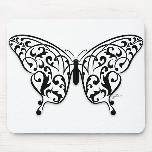 Butterfly_Design Muismat (Voorkant)