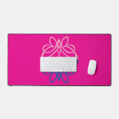 Butterfly Desk Mat (Keyboard & Muis)